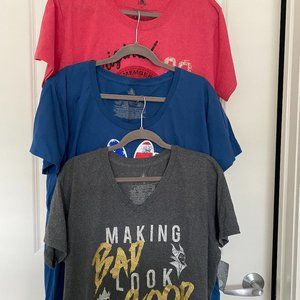 Lot of 3 Disney t-shirts (2X) BNWT